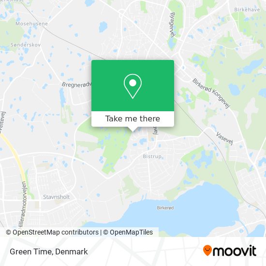 Green Time map