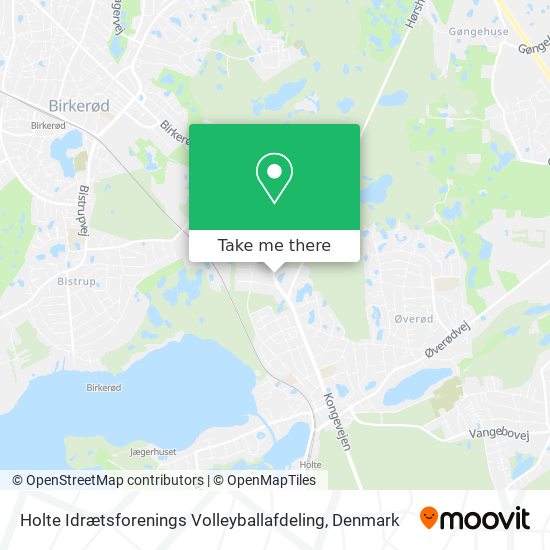 Holte Idrætsforenings Volleyballafdeling map