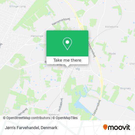 Jørn's Farvehandel map