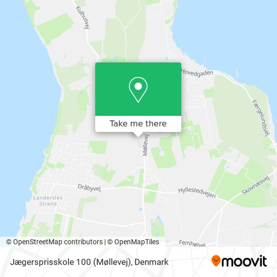 Jægersprisskole 100 (Møllevej) map