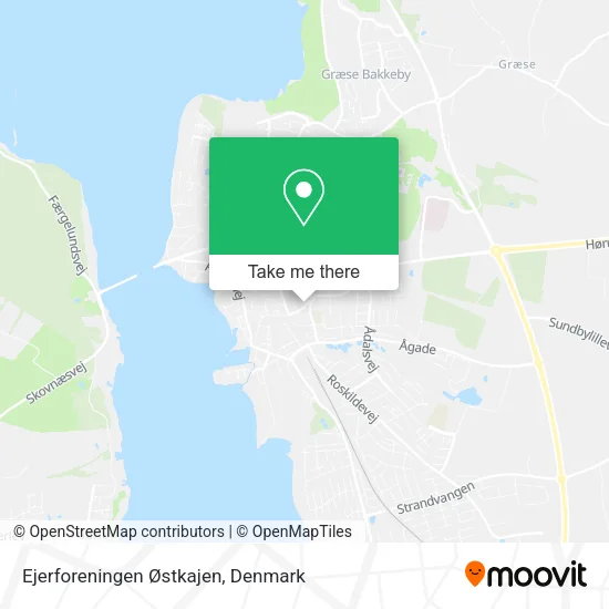 Ejerforeningen Østkajen map
