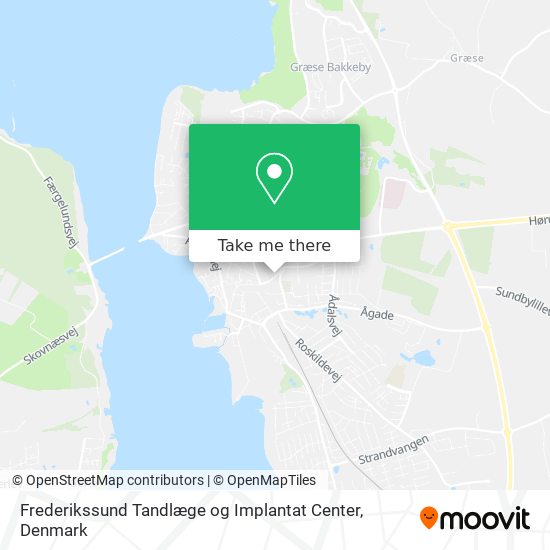 Frederikssund Tandlæge og Implantat Center map