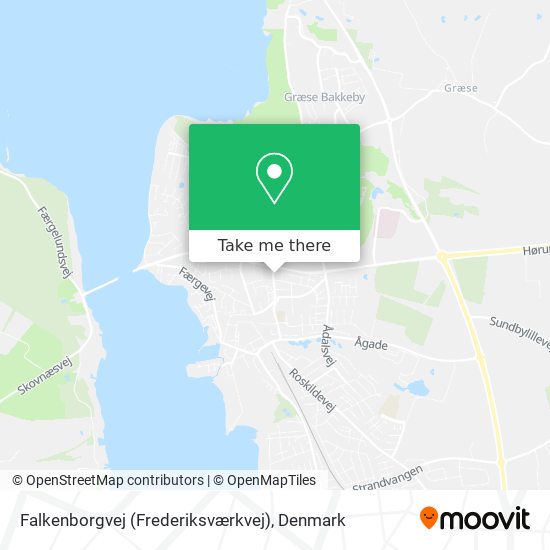 Falkenborgvej (Frederiksværkvej) map