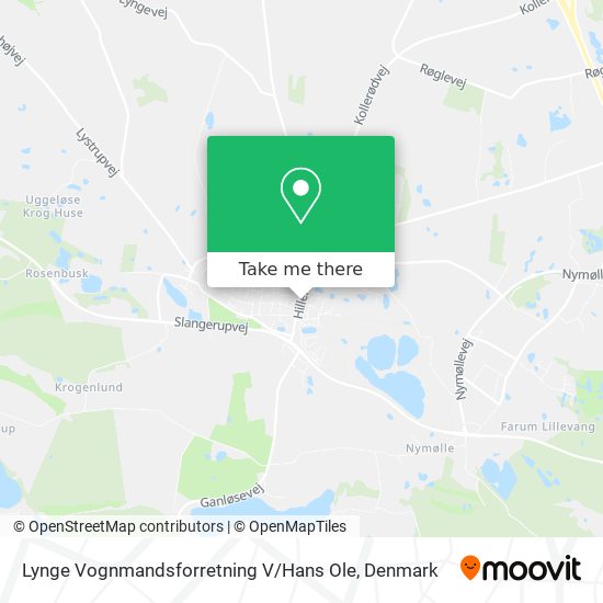 Lynge Vognmandsforretning V / Hans Ole map