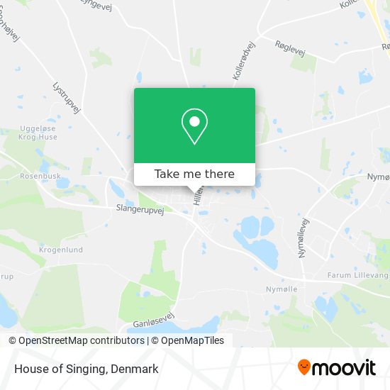 House of Singing map