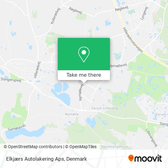 Elkjærs Autolakering Aps map