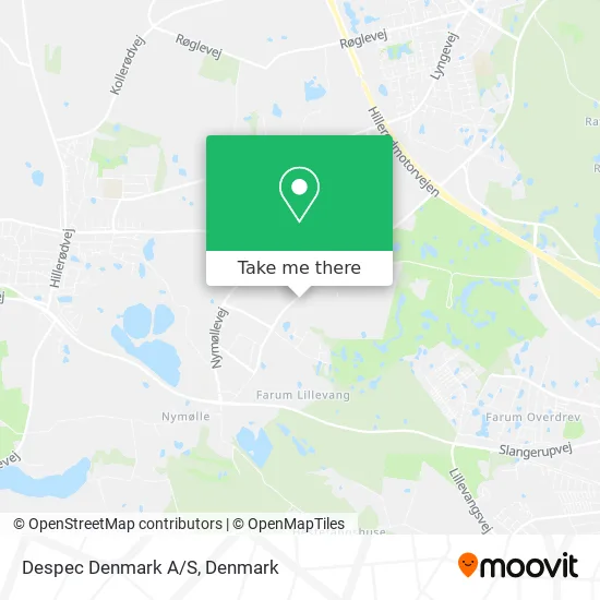 Despec Denmark A/S map