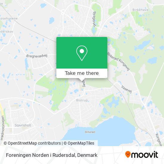 Foreningen Norden i Rudersdal map