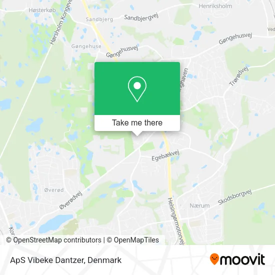 ApS Vibeke Dantzer map