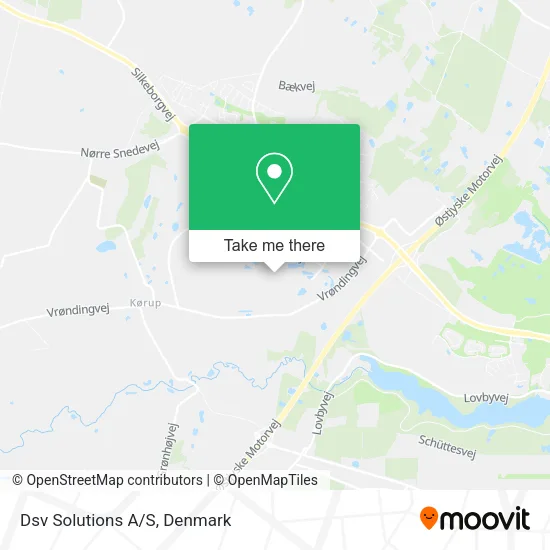 Dsv Solutions A/S map