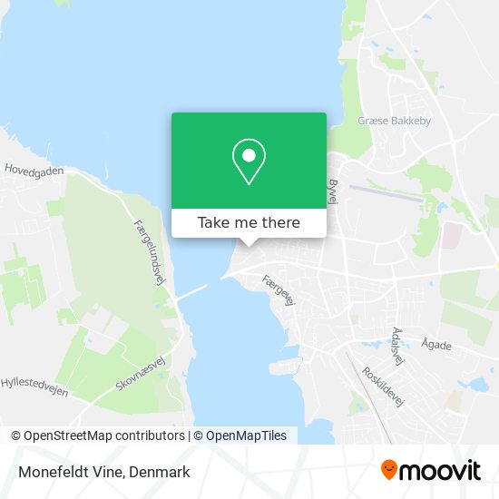 Monefeldt Vine map