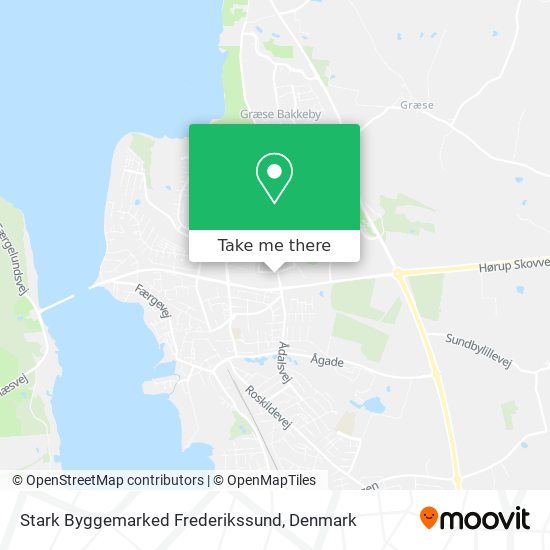 Stark Byggemarked Frederikssund map