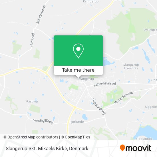 Slangerup Skt. Mikaels Kirke map