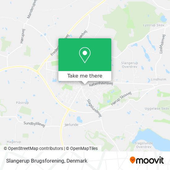 Slangerup Brugsforening map