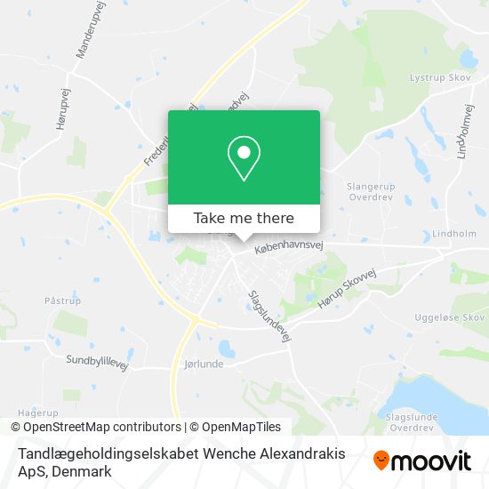 Tandlægeholdingselskabet Wenche Alexandrakis ApS map