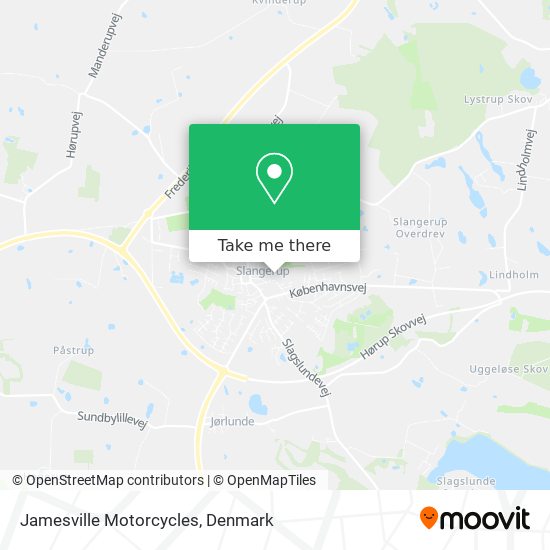 Jamesville Motorcycles map