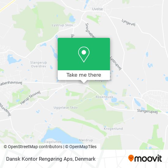 Dansk Kontor Rengøring Aps map