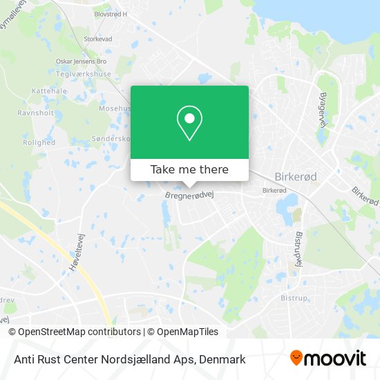 Anti Rust Center Nordsjælland Aps map