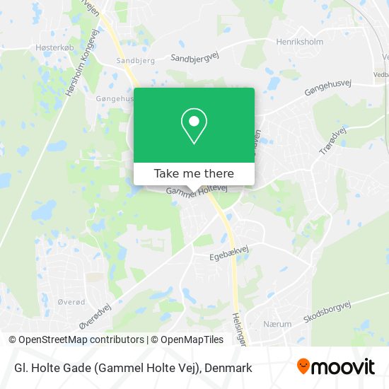 Gl. Holte Gade (Gammel Holte Vej) map