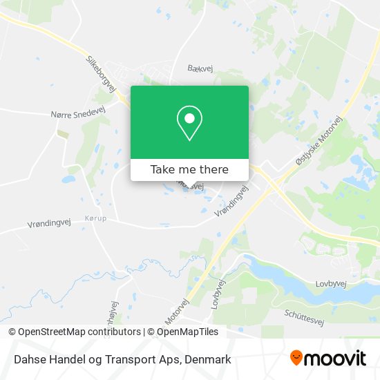 Dahse Handel og Transport Aps map