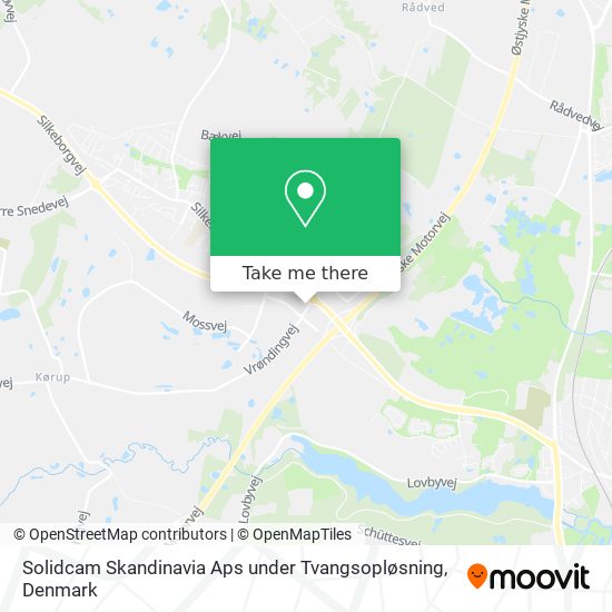 Solidcam Skandinavia Aps under Tvangsopløsning map