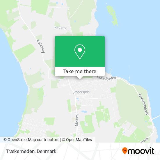 Træksmeden map