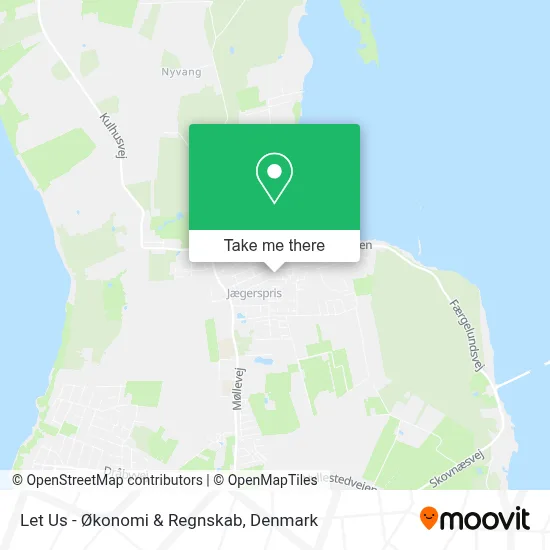 Let Us - Økonomi & Regnskab map