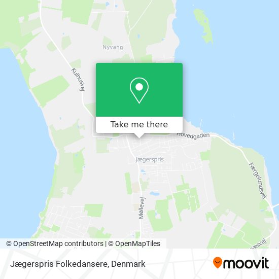 Jægerspris Folkedansere map
