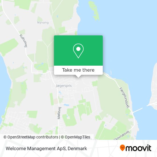 Welcome Management ApS map