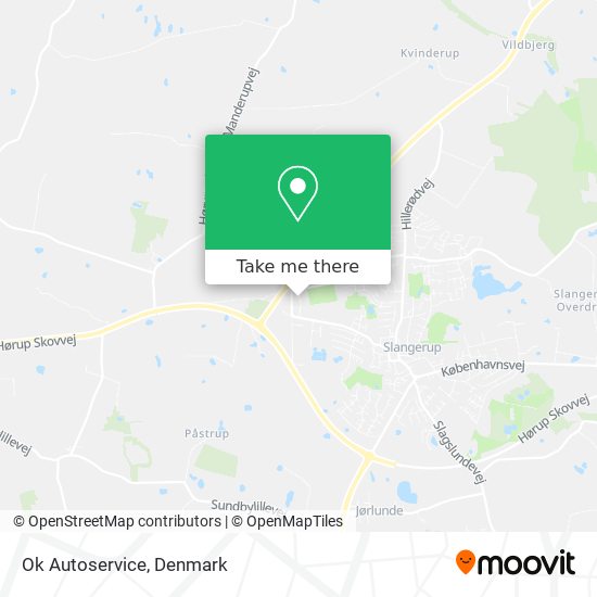 Ok Autoservice map