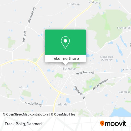 Freck Bolig map