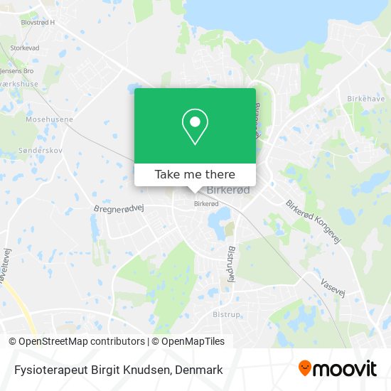 Fysioterapeut Birgit Knudsen map