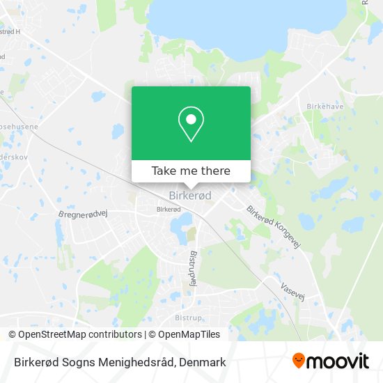 Birkerød Sogns Menighedsråd map