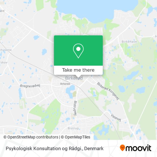 Psykologisk Konsultation og Rådgi. map