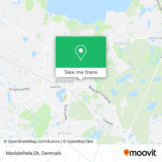 Meddethele.Dk map