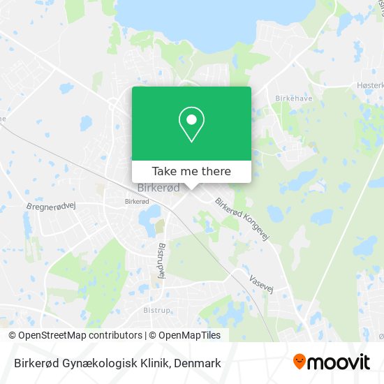 Birkerød Gynækologisk Klinik map