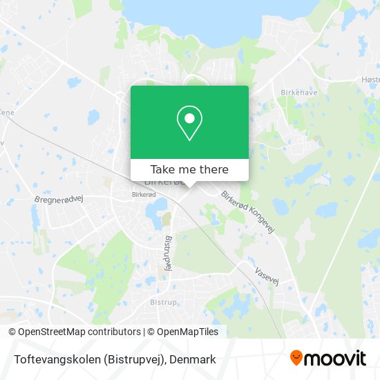 Toftevangskolen (Bistrupvej) map