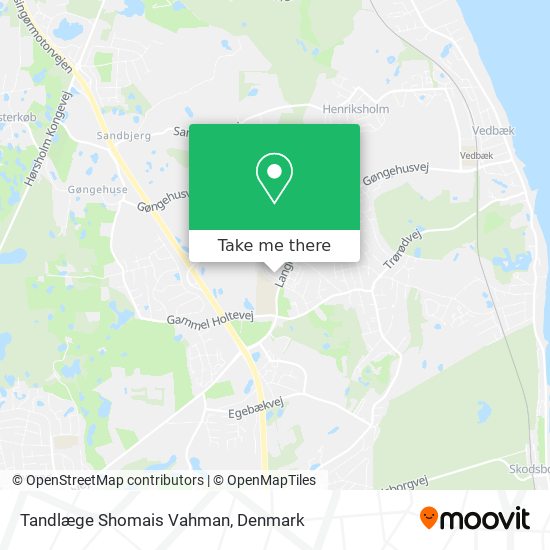 Tandlæge Shomais Vahman map