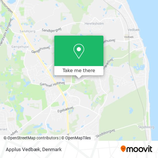 Applus Vedbæk map