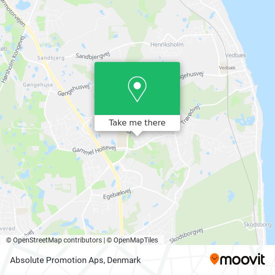 Absolute Promotion Aps map