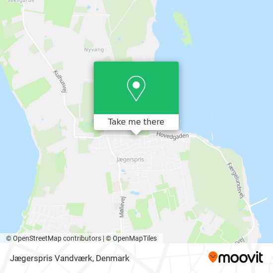 Jægerspris Vandværk map