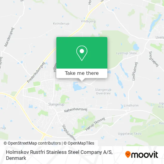 Holmskov Rustfri Stainless Steel Company A / S map