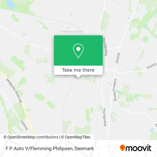 F P Auto V/Flemming Philipsen map