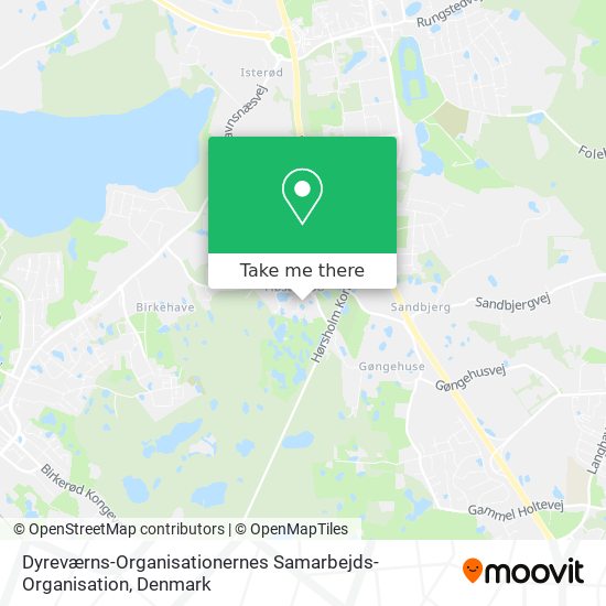 Dyreværns-Organisationernes Samarbejds-Organisation map