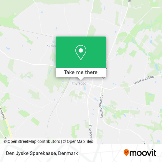 Den Jyske Sparekasse map