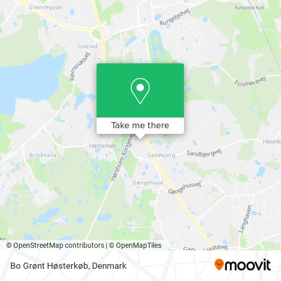 Bo Grønt Høsterkøb map