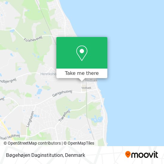 Bøgehøjen Daginstitution map