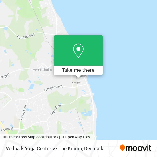 Vedbæk Yoga Centre V / Tine Kramp map