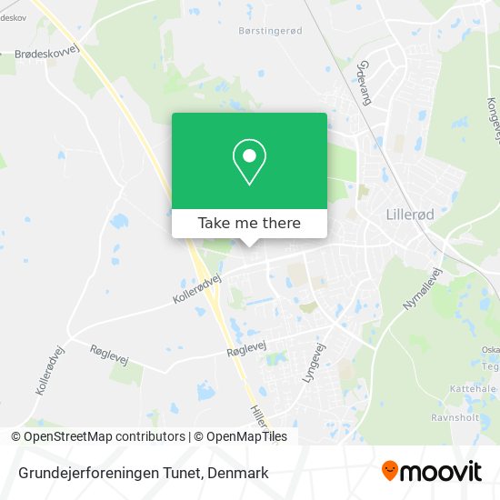 Grundejerforeningen Tunet map