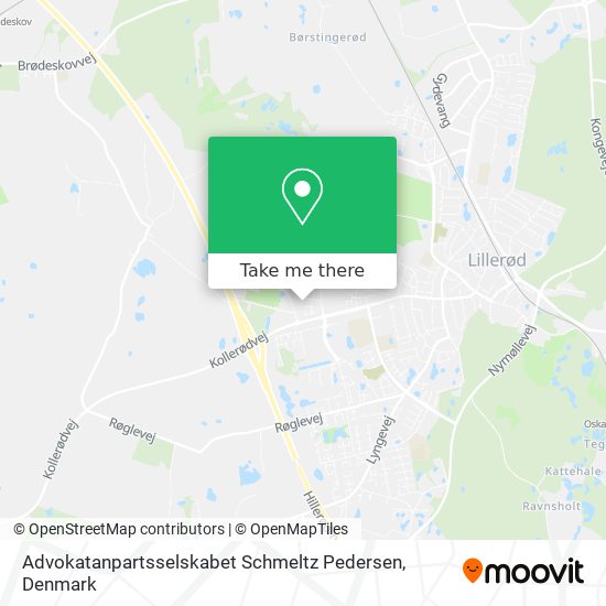 Advokatanpartsselskabet Schmeltz Pedersen map